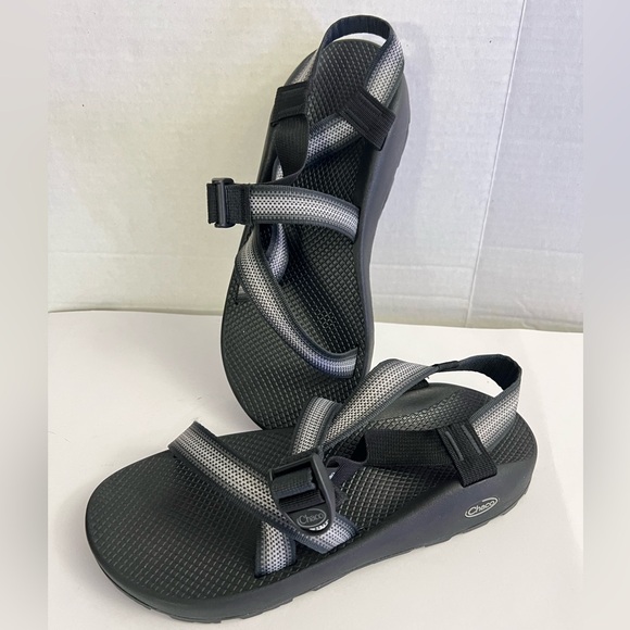 Chaco Men's Gray and Black Sandals - Picture 2 of 6